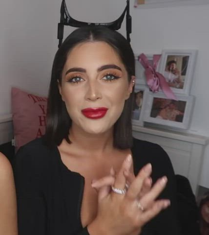 "My boobs are falling out...sorry about that"