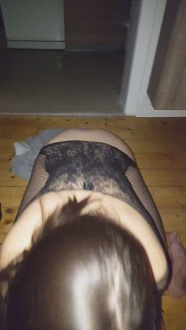 blowjob bodysuit dad daddy daughter passionate sucking taboo gif
