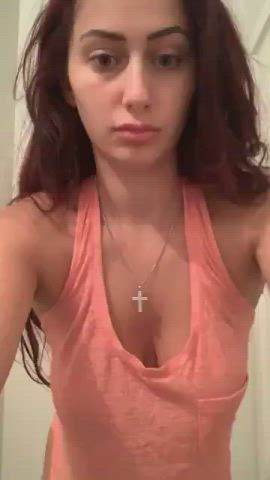 australian babe tits gif