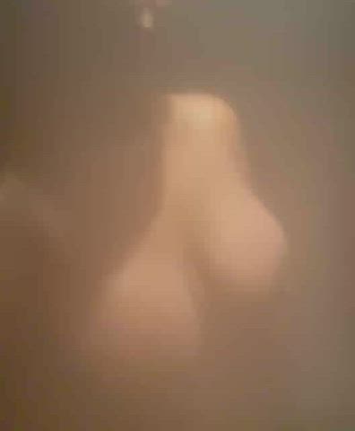 Naked steam in my tits