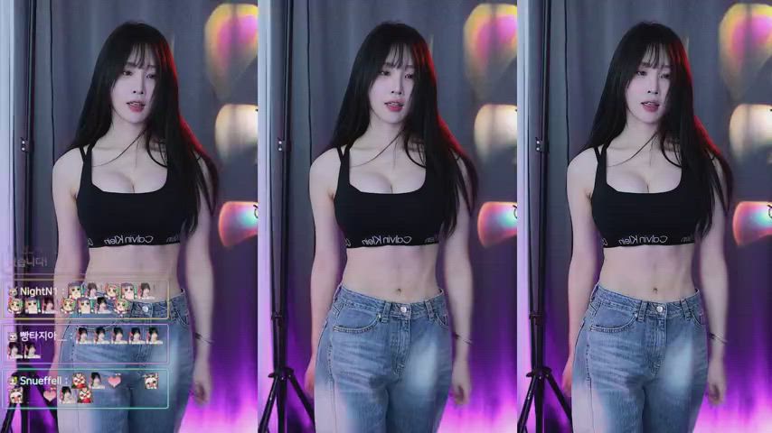 asian dancing korean gif