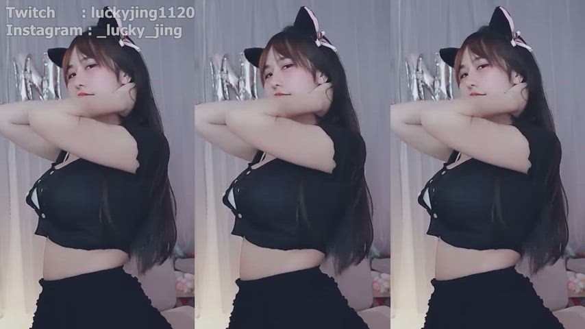 asian big tits dance dancer dancing korean sexy gif