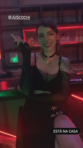 boobs bra nerd gif