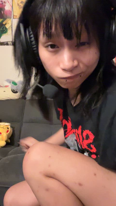 ass bending over girl dick trans gif