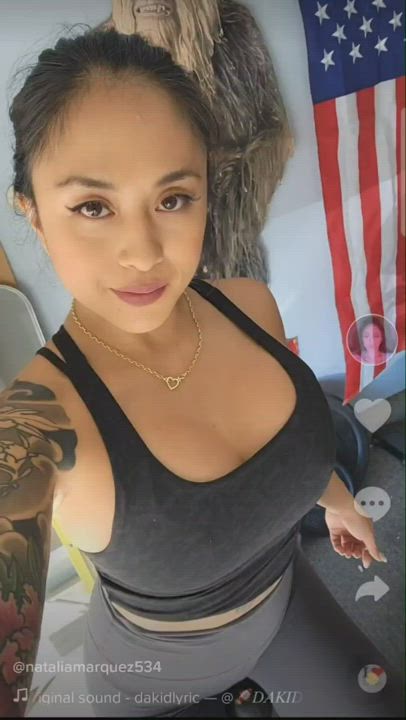 Asian Big Tits Blowjob Cute OnlyFans TikTok gif