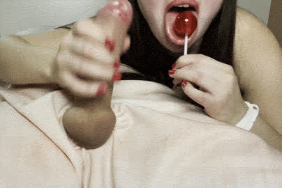 I love that his friend shares my enthusiasm for lollipop sucking like that