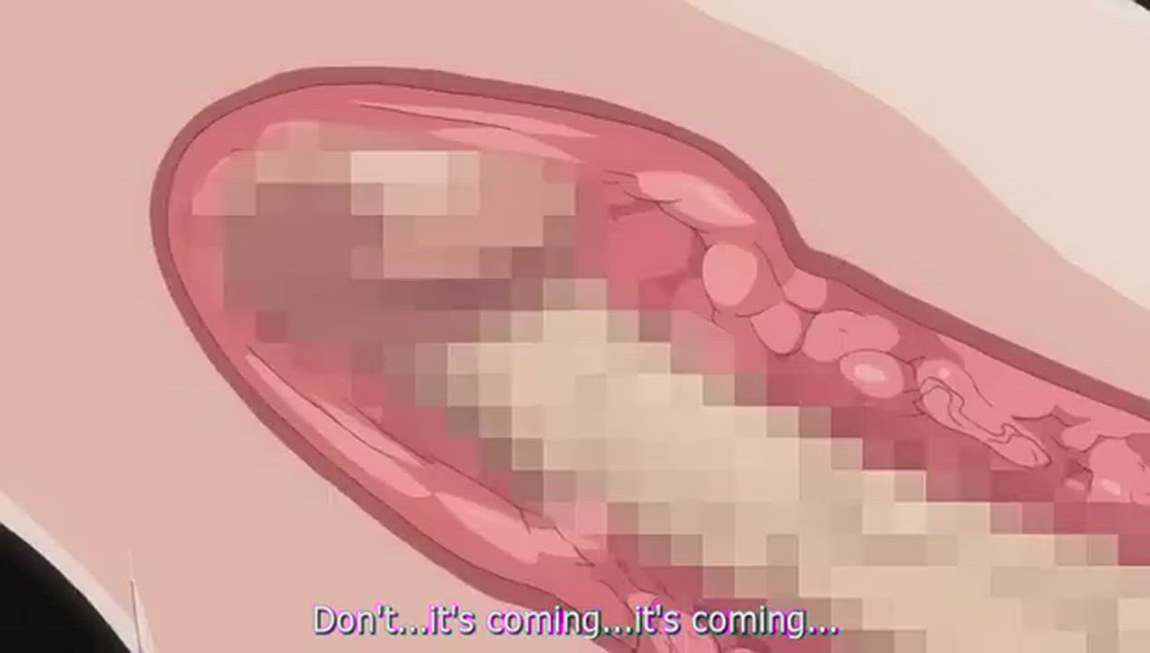Big Dick Cum Hentai gif