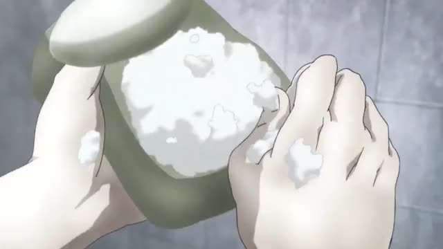 Prison School / Soap scene