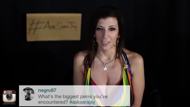 Sara Jay: "Shorty Mac, Shane Diesel ... They got some Girth on them!!!"