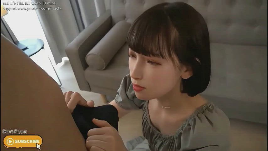 3d animation babes blowjob deepthroat hentai rule34 tifa lockhart gif