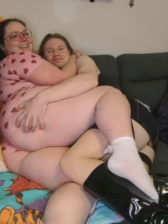 Ass BBW Couple gif
