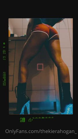 Booty Bubble Butt Ebony OnlyFans Thick Wrestling gif