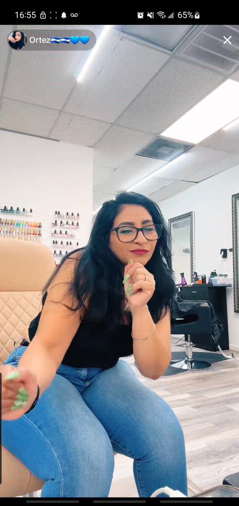 ass jeans latina tiktok walking gif
