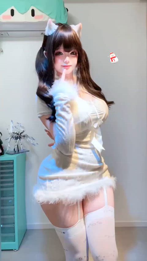 asian big tits chinese dance dancer dancing gif