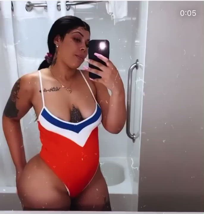 Black Angelica Thick Twerking gif