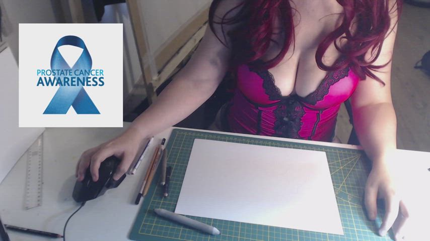 Prostate Cancer Awareness drawing timelapse