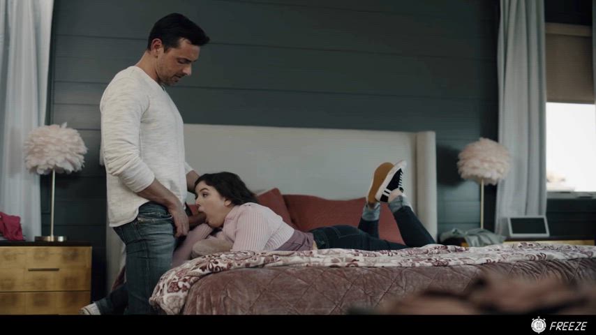 big dick blowjob face fuck leana lovings sexy step-dad step-daughter gif