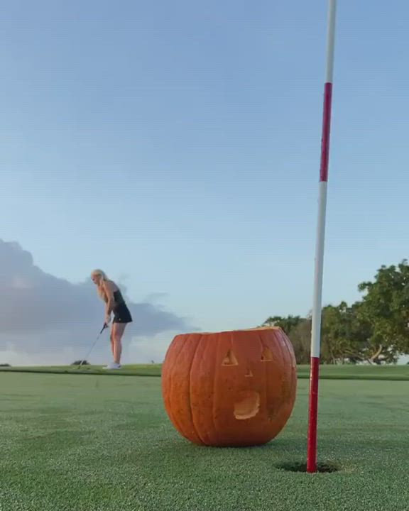 Blonde Halloween Sport gif