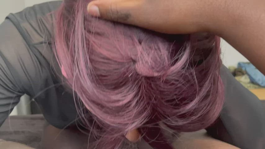 Sissy sucks BBC part 2