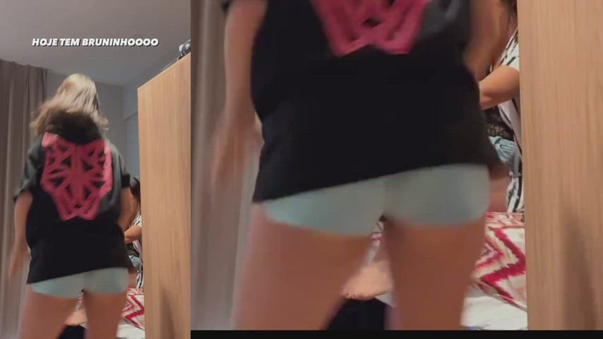 ass blonde cute dance dancing latina teen gif