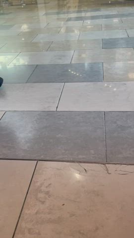 Flashing my titties at the mall got so so turned on [f]