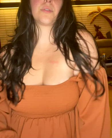Hope you like my hippie titty drop