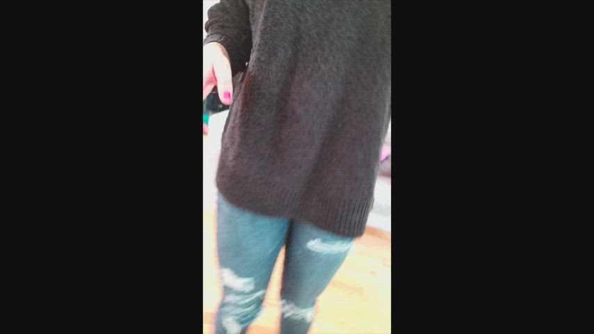 Ballbusting CFNM First Time gif