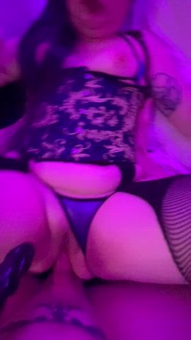 amateur anal bwc dildo double penetration goth slut slutty cumslut gif