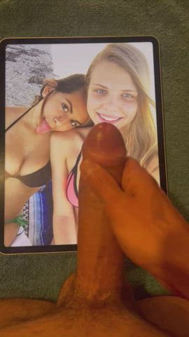tits tongue fetish tribute gif