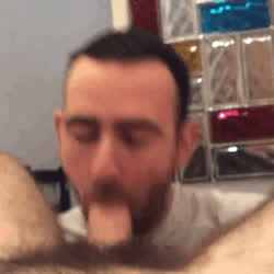 I want to feel that bush on my face.