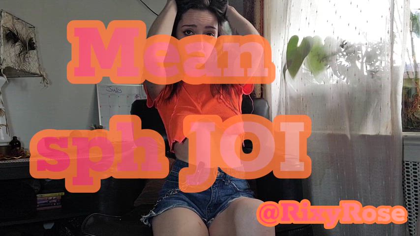 brat femdom humiliation joi jerk off sph small dick gif