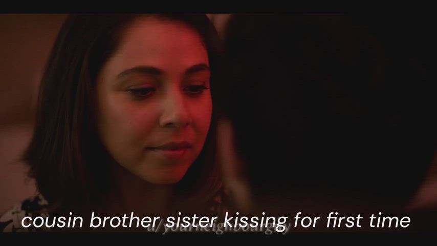 caption couple cousin desi french kissing horny kissing taboo breeding-captions captions