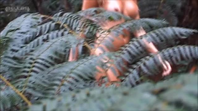 Mari Paraiba naked in the woods