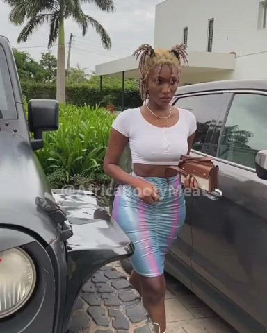 Amateur Big Ass Ghana Nigerian Teen TikTok Twerking gif