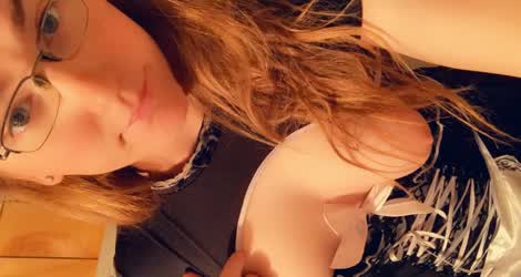Chastity Chastity Belt Maid Small Tits Trans gif
