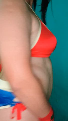 facial lingerie nsfw gif