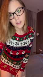With glasses I feel naughty