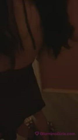 Blowjob Brunette Cumshot Lingerie Missionary Natural POV Pale Skinny Small Tits Vertical