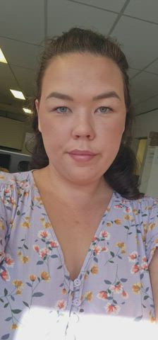 showing off my pussy in the office