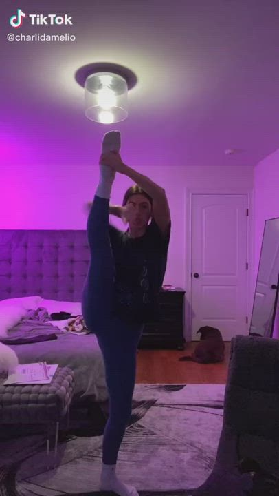 Babe Cute Flexible gif