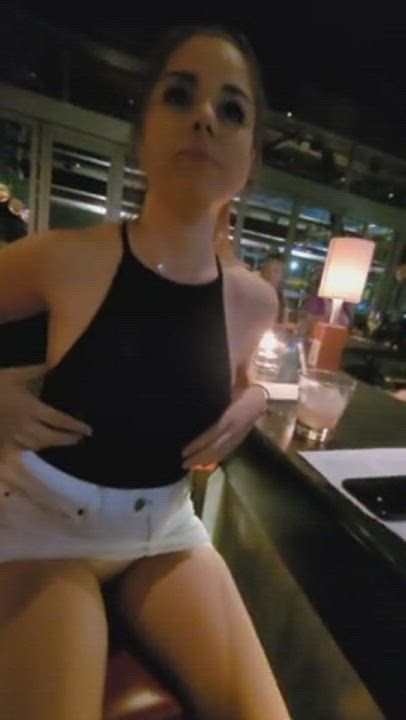 First Date, Tits out at the Bar