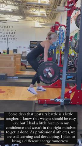 Blonde Fitness Workout gif