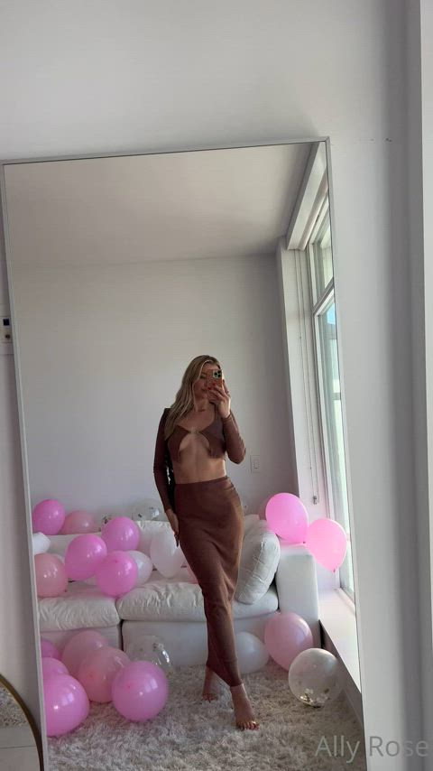 babe blonde phone gif