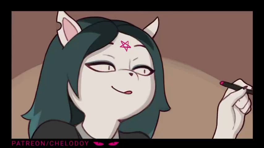 The young woman was exploring the world of animation hentai, and she had heard about
