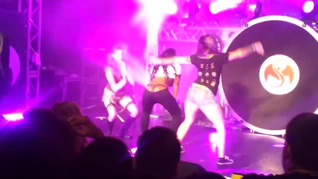 Tits out for Tech N9ne Vegas Gig