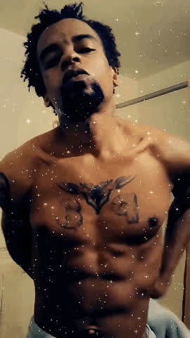 ebony muscles solo gif