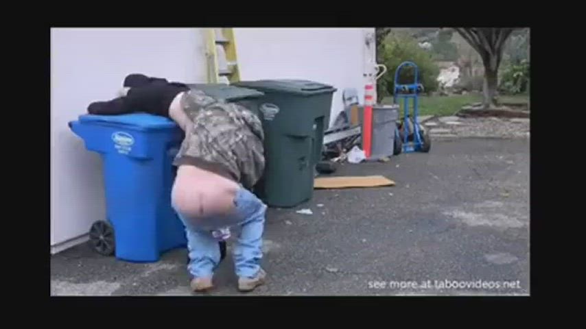 Trash Bend Over Trash