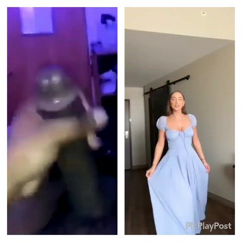 bbc babecock big tits gif