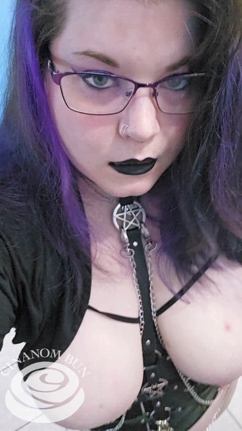 bbw big tits goth ssbbw goth-girls gif
