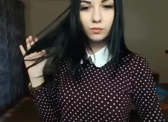 Girl on webcam